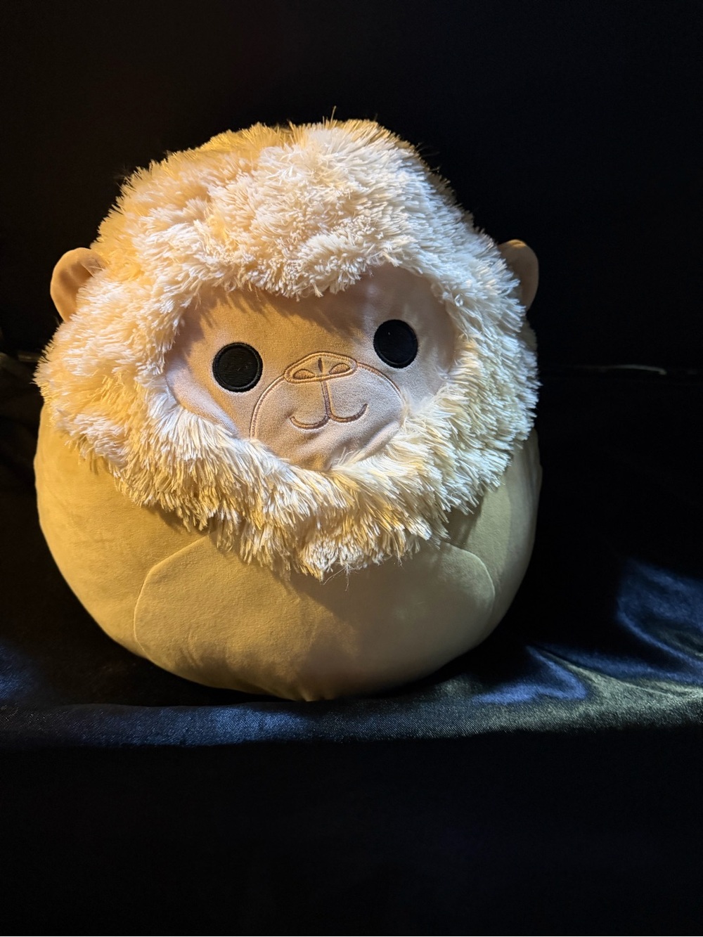 Squishmallows Octave the Snow Monkey 16-inch plush in cream and tan